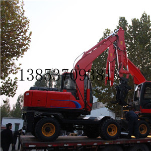 長期供應抓木機 85和95的輪式挖掘機的區(qū)別和優(yōu)點