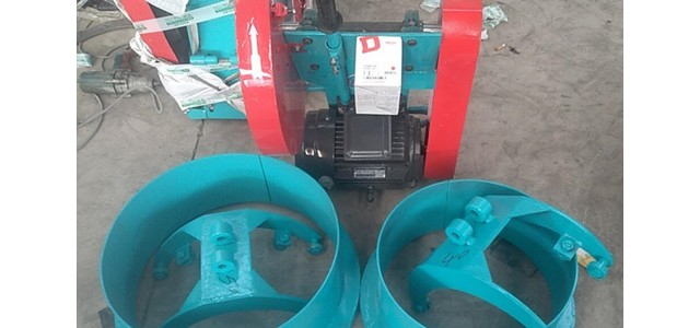 淄博卡箍式切樁機(jī) 電動管樁切斷機(jī) 空心樁鋸樁機(jī) 樁頭去除機(jī)