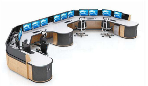 指揮中心調(diào)度臺 標(biāo)準(zhǔn)監(jiān)控操作臺 操作控制臺廠家定做