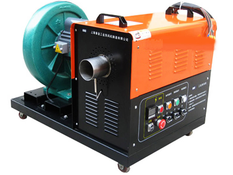 供應380V中壓工業熱風機暖風機 定制熱風發生器生產廠家