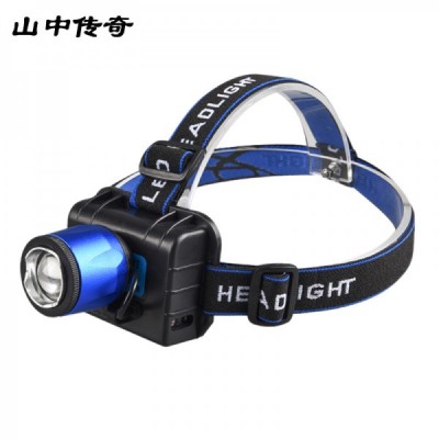 LED戶外充電強(qiáng)光頭燈T6旋轉(zhuǎn)變焦感應(yīng)釣魚(yú)頭燈海量現(xiàn)貨