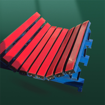 輸送設(shè)備落料緩沖床 可定制 礦用阻燃皮帶機(jī)滑槽 美奐