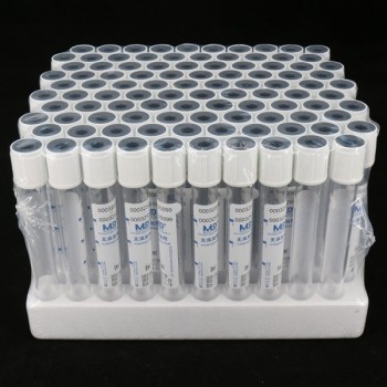 白色管帽無添加劑PET材質真空采血管_抽血管_普通血清管